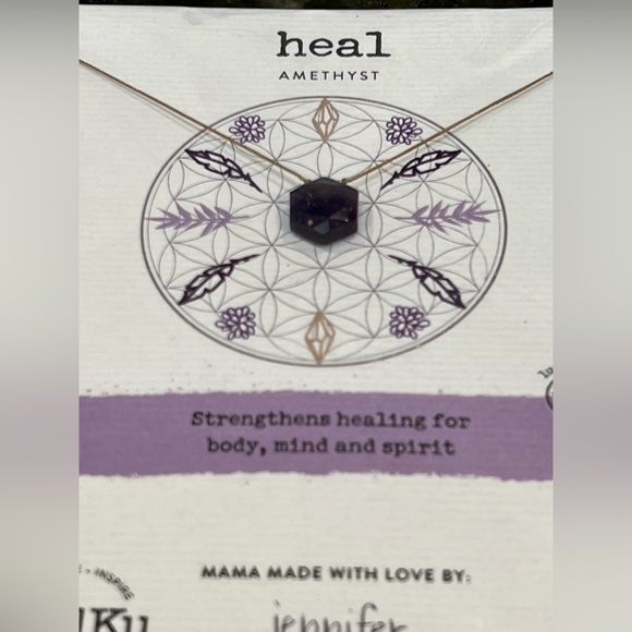 Amethyst necklace - Picture 3 of 7